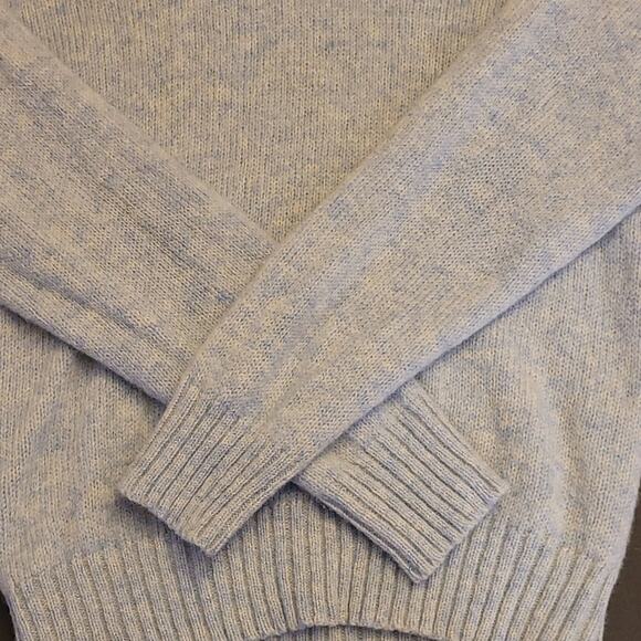 Vintage Club International Light Blue Pure Wool Sweater Size Medium Unisex - Picture 3 of 11